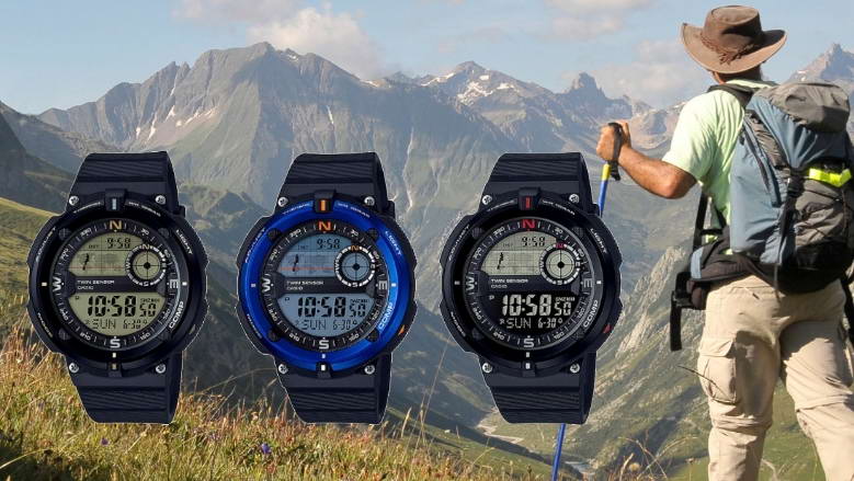 CASIO SGW-600 con brújula y temperatura