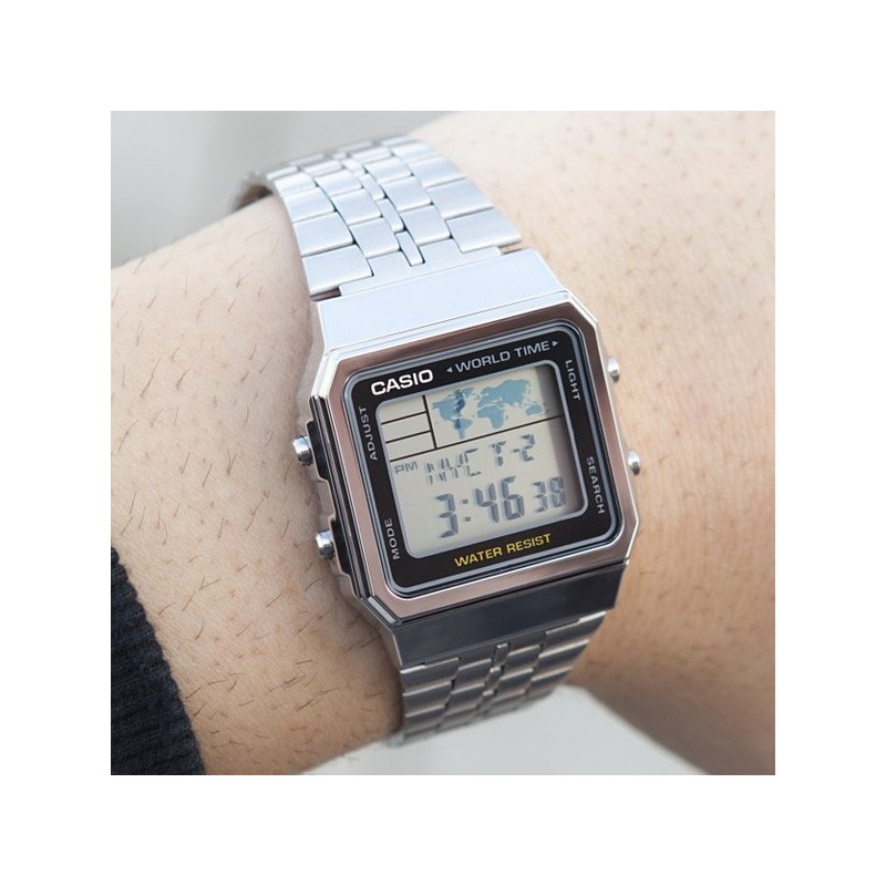 Reloj CASIO RETRO A500WA-1D en la Tienda Oficial de CASIO Argentina Reloj CASIO RETRO A500WA-1D en la Tienda Oficial de CASIO Argentina