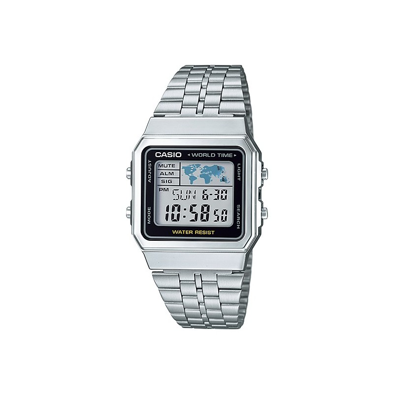 Reloj CASIO RETRO A500WA-1D en la Tienda Oficial de CASIO Argentina Reloj CASIO RETRO A500WA-1D en la Tienda Oficial de CASIO Argentina
