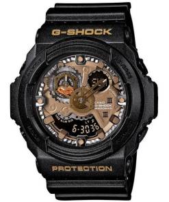 RELOJ CASIO GA-300A-1DR BLACK & GOLD