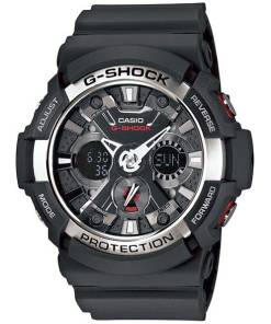 RELOJ CASIO GA-200-1ADR BLACK & TITANIUM