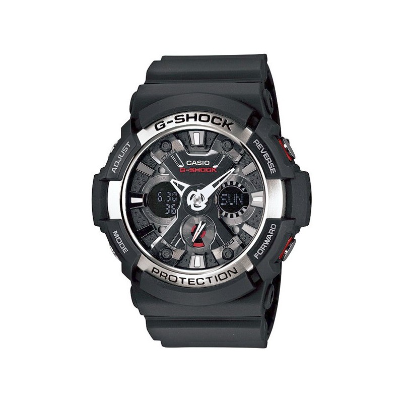 RELOJ CASIO GA-200-1ADR BLACK & TITANIUM RELOJ CASIO GA-200-1ADR BLACK & TITANIUM