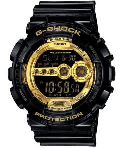 RELOJ CASIO GD-100GB-1DR TIMER & HORA MUNDIAL