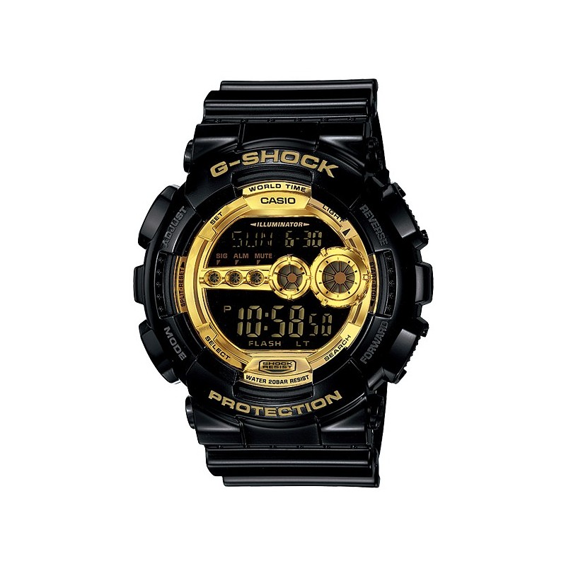 RELOJ CASIO GD-100GB-1DR TIMER & HORA MUNDIAL RELOJ CASIO GD-100GB-1DR TIMER & HORA MUNDIAL