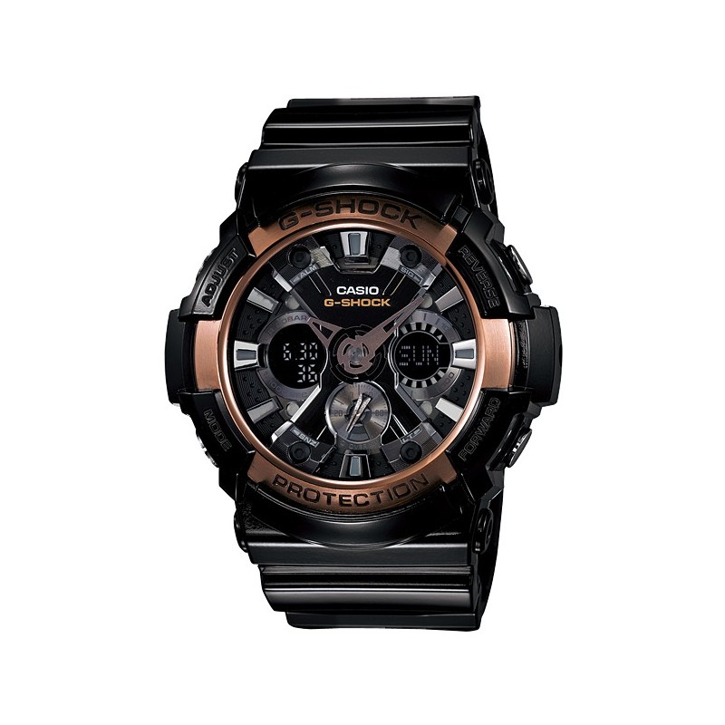 GA-200RG-1ADR BLACK & GOLD GA-200RG-1ADR BLACK & GOLD