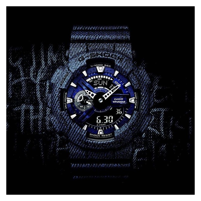 G-SHOCK GA-110DC-1 DENIM SERIES en la Tienda Online de Nipponargentina G-SHOCK GA-110DC-1 DENIM SERIES en la Tienda Online de Nipponargentina