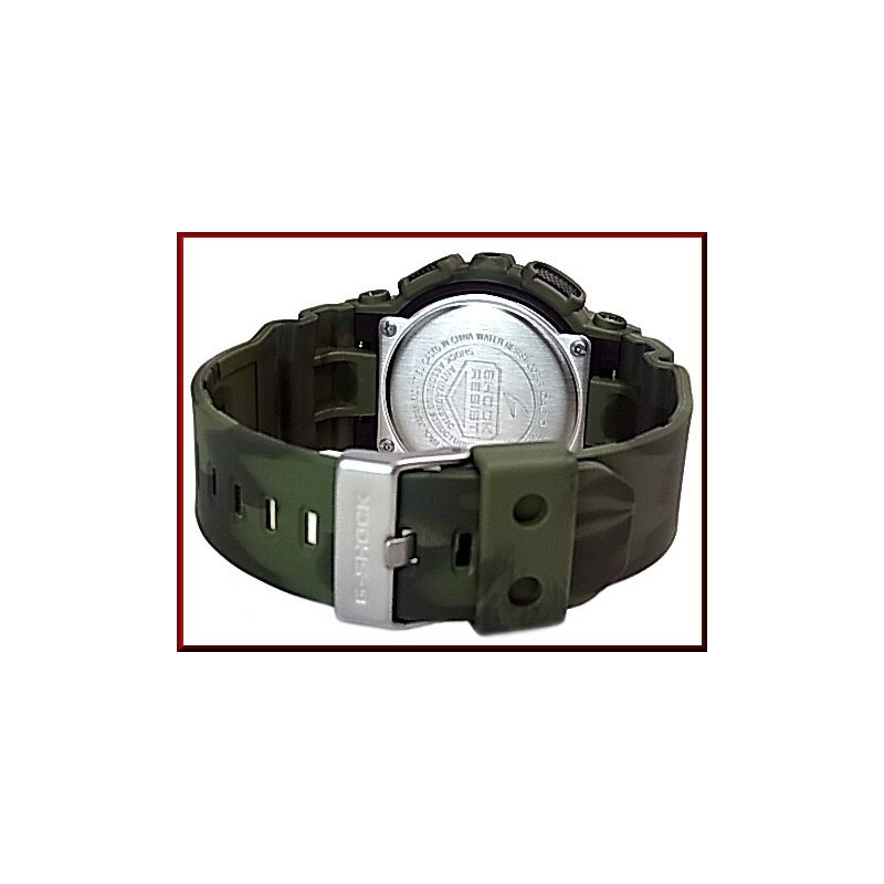 Reloj GA-100MM-3 GREEN SAFARI en la Tienda On-Line CASIO Reloj GA-100MM-3 GREEN SAFARI en la Tienda On-Line CASIO