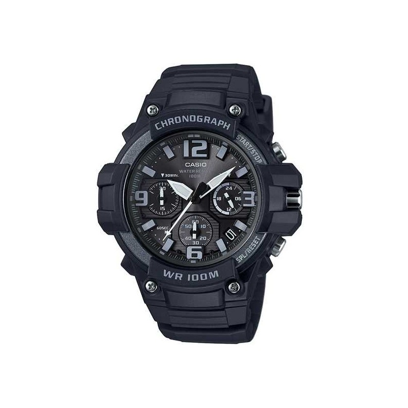 CASIO MCW-100H-1 BLACK CHRONO la Tienda Online de CASIO Argentina CASIO MCW-100H-1 BLACK CHRONO la Tienda Online de CASIO Argentina
