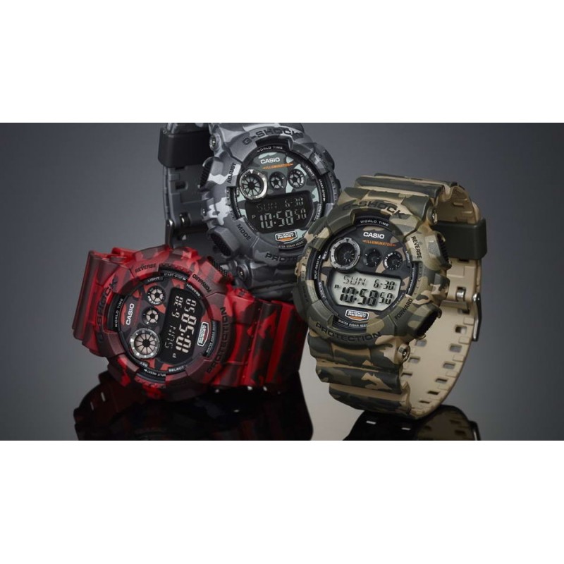 G-SHOCK GD-120CM-8DR BLACK DESERT TRAINER el la Tienda Online CASIO G-SHOCK GD-120CM-8DR BLACK DESERT TRAINER el la Tienda Online CASIO