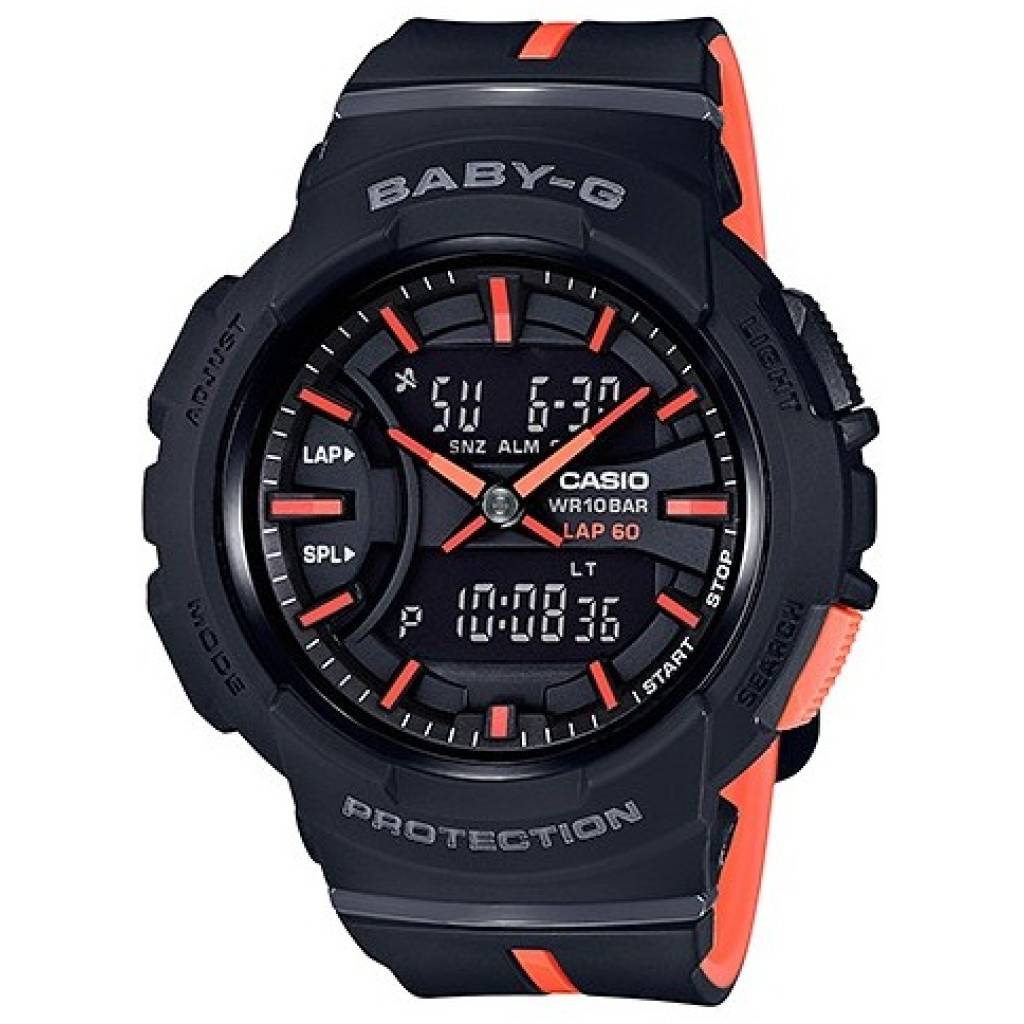 BABY-G CASIO BGA-240L-1 para Running, carreras y competencias NipponArgentina