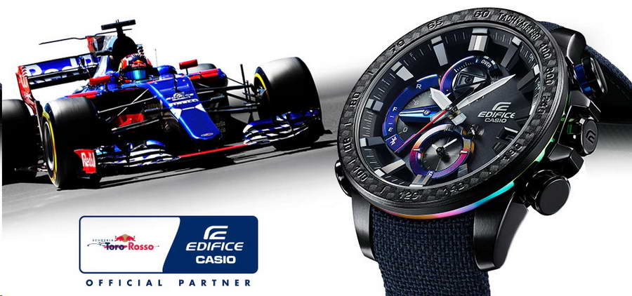 Presentamos el CRONÓGRAFO DE VUELTAS PARA CARRERA SCUDERIA TORO ROSSO EDICIÓN LIMITADA