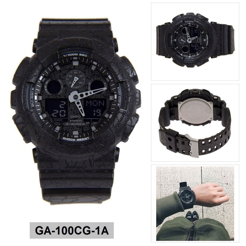 RELOJ CASIO G-SHOCK GA-100CG-1ADR BLACK TEMPLE RELOJ CASIO G-SHOCK GA-100CG-1ADR BLACK TEMPLE