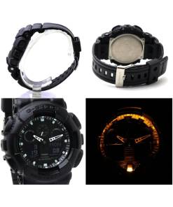 Garantía CASIO 1 año RELOJ CASIO G-SHOCK GA-100BT-1ADR SHIELD