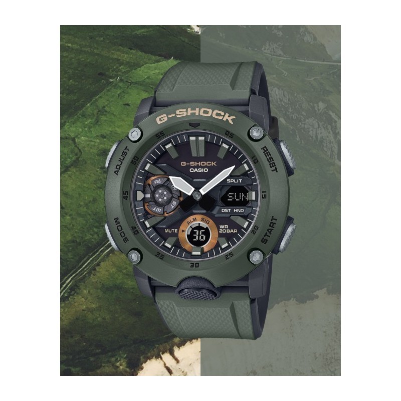 RELOJ CASIO GA-2000-3ADR G-SHOCK Edición Limitada Green RELOJ CASIO GA-2000-3ADR G-SHOCK Edición Limitada Green