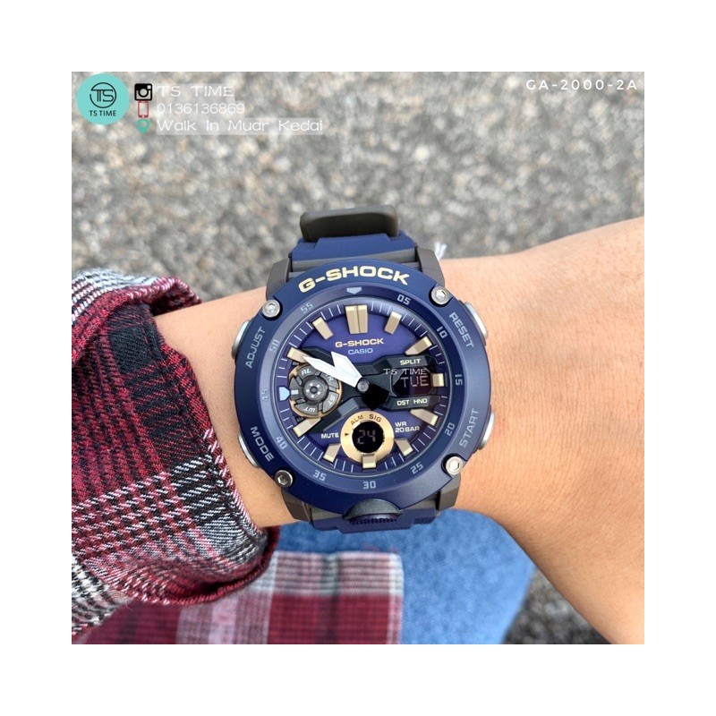 RELOJ CASIO GA-2000-2ADR G-SHOCK Edición Limitada Dark Blue RELOJ CASIO GA-2000-2ADR G-SHOCK Edición Limitada Dark Blue