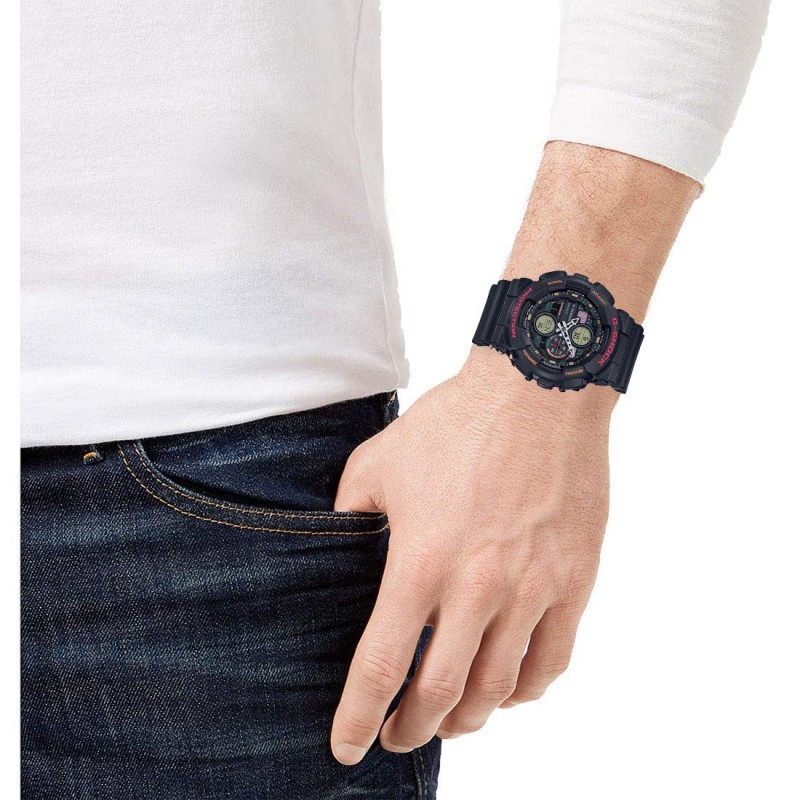 RELOJ CASIO GA-140-1A4DR COLORS RELOJ CASIO GA-140-1A4DR COLORS