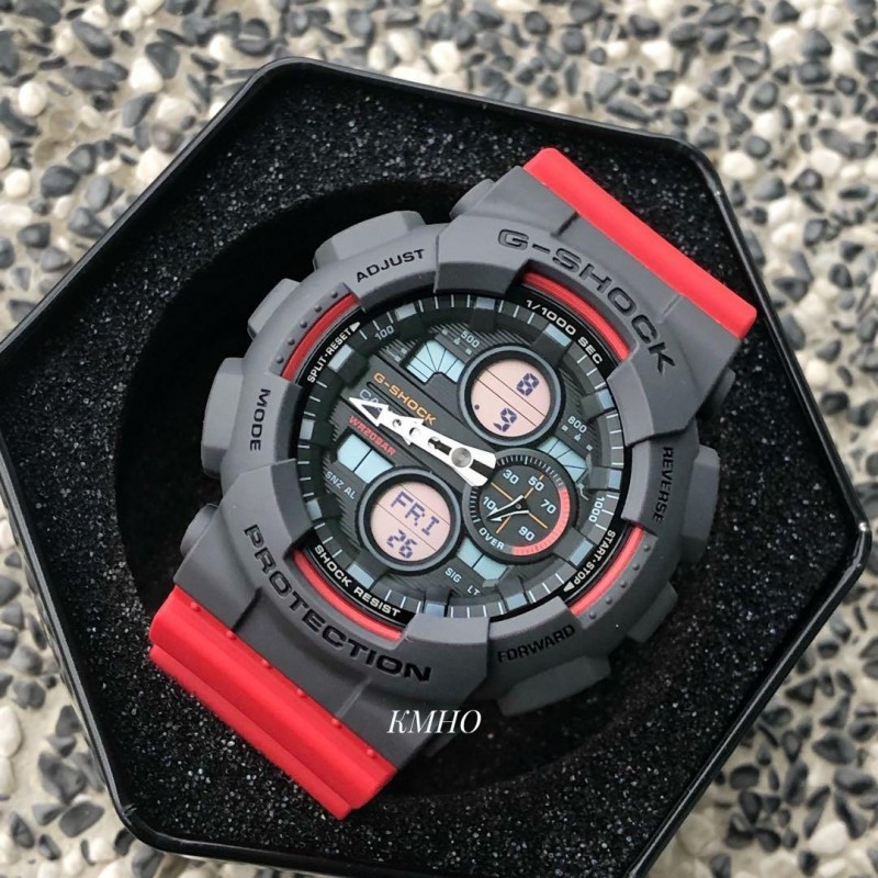 RELOJ CASIO GA-140-4ADR RED LABEL RELOJ CASIO GA-140-4ADR RED LABEL