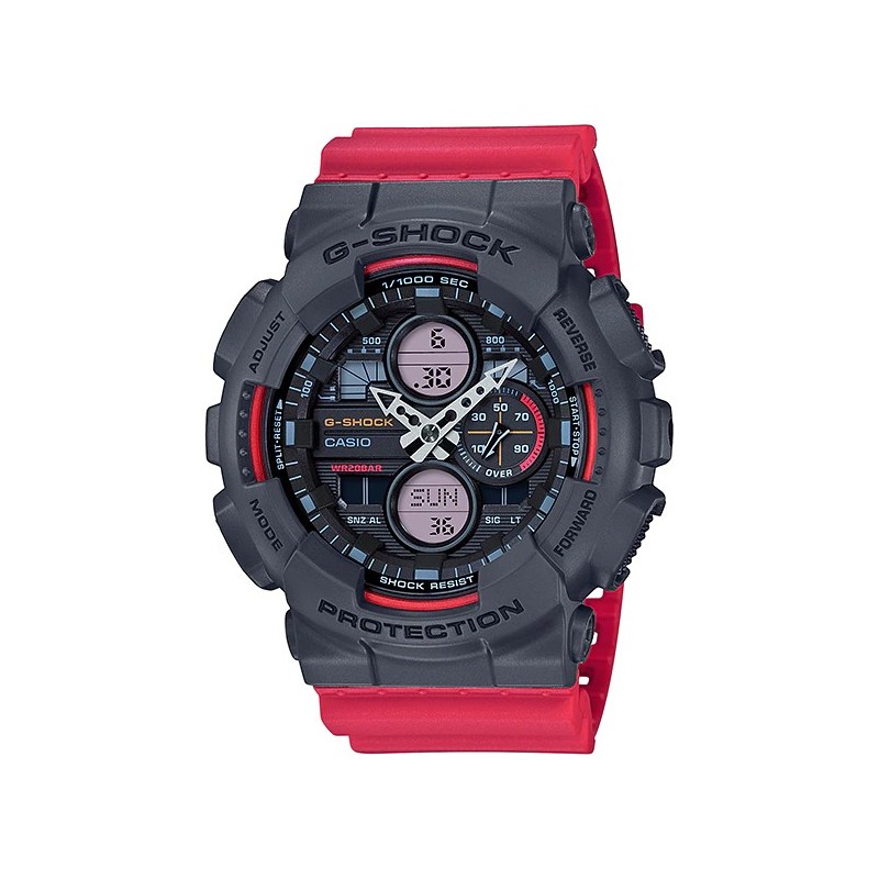 RELOJ CASIO GA-140-4ADR RED LABEL RELOJ CASIO GA-140-4ADR RED LABEL