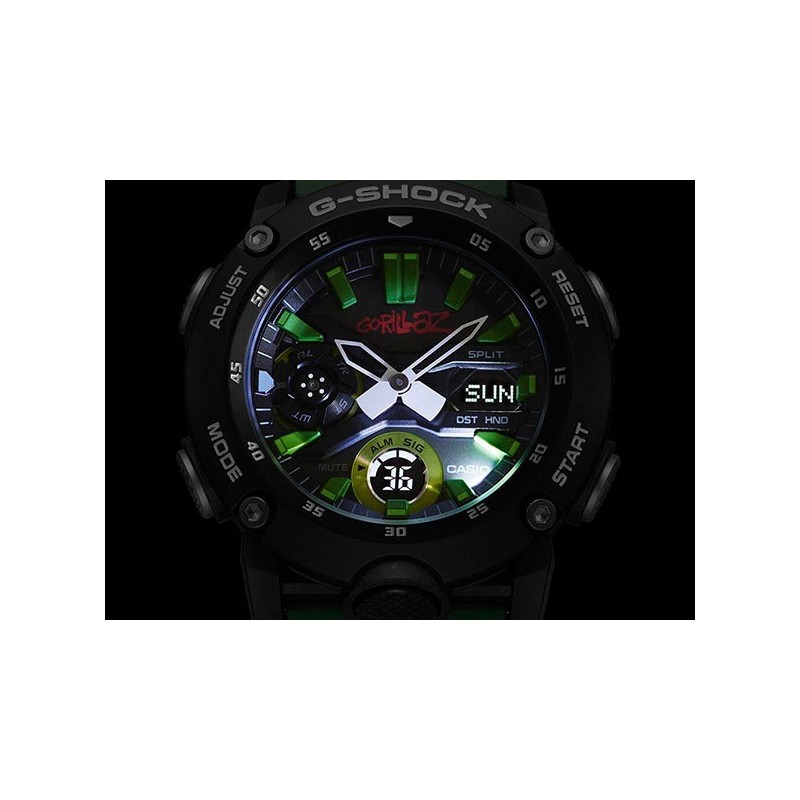 RELOJ CASIO GA-2000GZ-3ADR G-SHOCK GORILLAZ RELOJ CASIO GA-2000GZ-3ADR G-SHOCK GORILLAZ