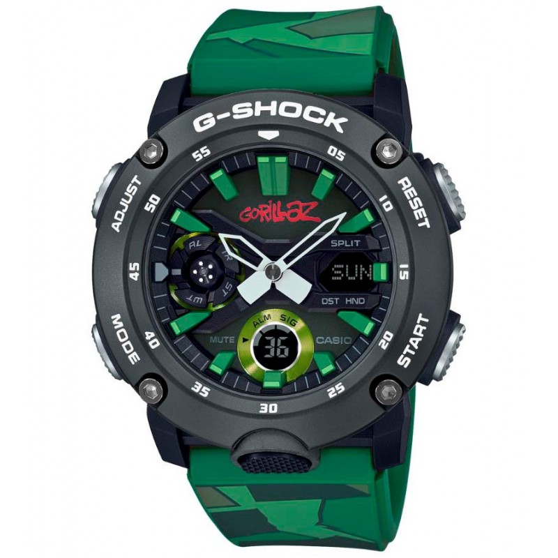 RELOJ CASIO GA-2000GZ-3ADR G-SHOCK GORILLAZ RELOJ CASIO GA-2000GZ-3ADR G-SHOCK GORILLAZ