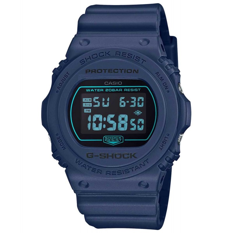 RELOJ CASIO G-SHOCK DW-5700BBM-2DR BLUE RELOJ CASIO G-SHOCK DW-5700BBM-2DR BLUE