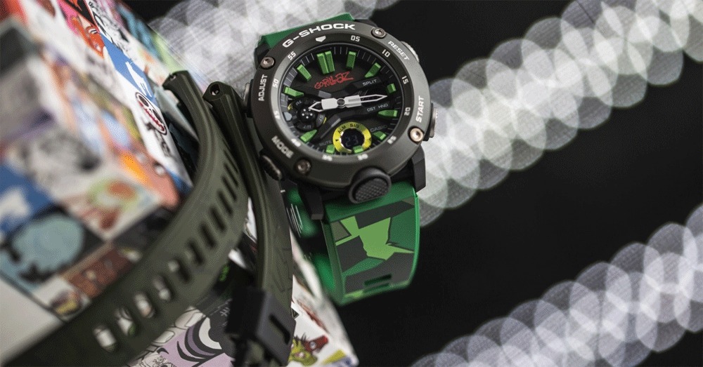 RELOJ CASIO GA-2000GZ-3ADR G-SHOCK GORILLAZ