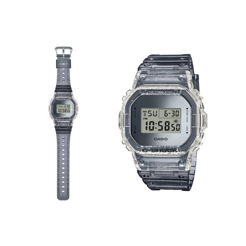 RELOJ CASIO DW-5600SK-1D RETRO TRANSPARENT RELOJ CASIO DW-5600SK-1D RETRO TRANSPARENT