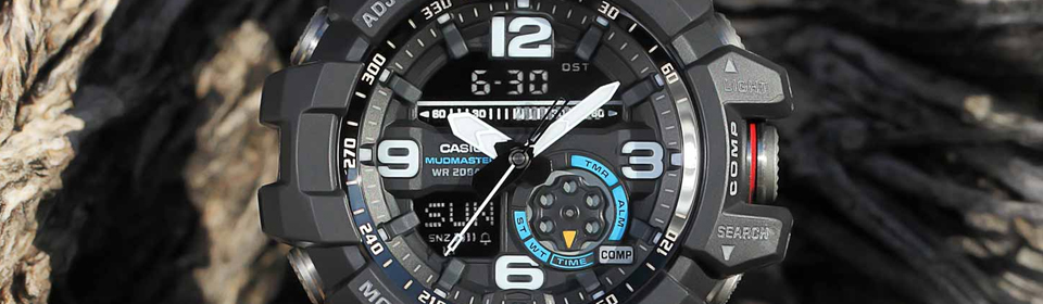Registro de relojes CASIO