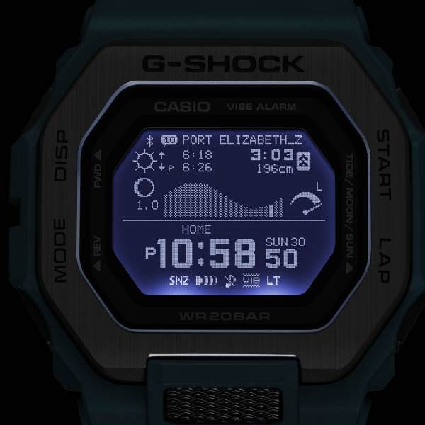 GBX-100NS-1DRcon luz led y alarma vibratoria CASIO G-SHOCK GBX-100NS-1DR WR200M
