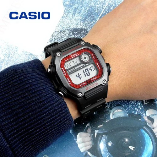 DW-291H-1B-mano Relojes CASIO sumergibles en la Tienda Online de Nippon Argentina