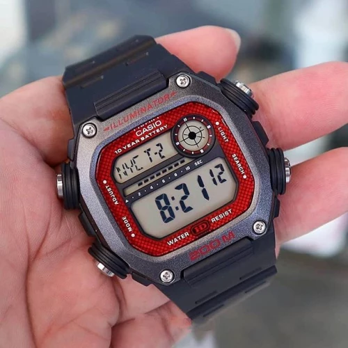 DW-291H-1B-manos Relojes CASIO sumergibles en la Tienda Online de Nippon Argentina