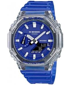 RELOJ G-SHOCK GA-2100HC-2A BLUE JELLY