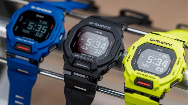 GBD-200 el G-SHOK para carreras, ejercicios, fitness, running y trekking