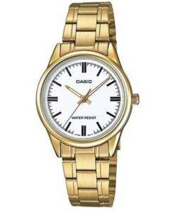 RELOJ CASIO LTP-V005G-7 ENCHAPADO CLASICO
