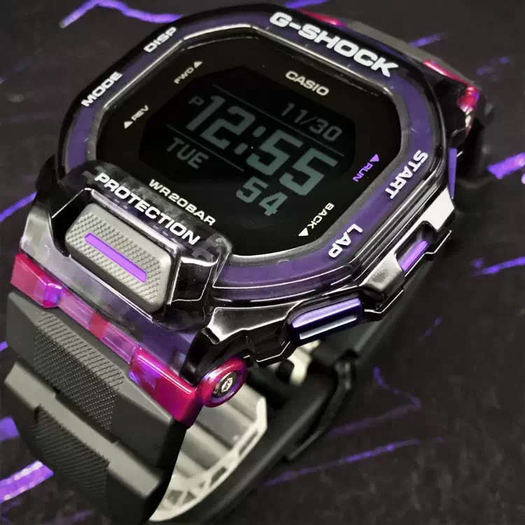 G-SHOCK para fitness. ejercicios y gym GBD-200SM-1A6 G-SHOCK para entrenamiento, carreras con medicion de calorías quemadas, tiempo recorrido, velocidad, ritmo con sincronización a celular por bluetooth en Nippon ARGENTINA