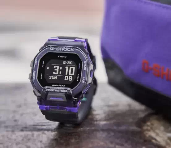 G-SHOCK para fitness. ejercicios y gym GBD-200SM-1A6 G-SHOCK para entrenamiento, carreras con medicion de calorías quemadas, tiempo recorrido, velocidad, ritmo con sincronización a celular por bluetooth en Nippon ARGENTINA