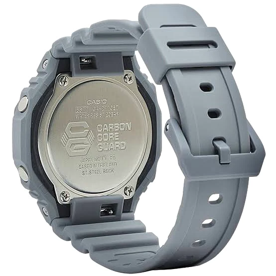 GA-2110ET-8A atras Reloj Casio G-Shock Gris en Tienda NIPPONARGENTINA